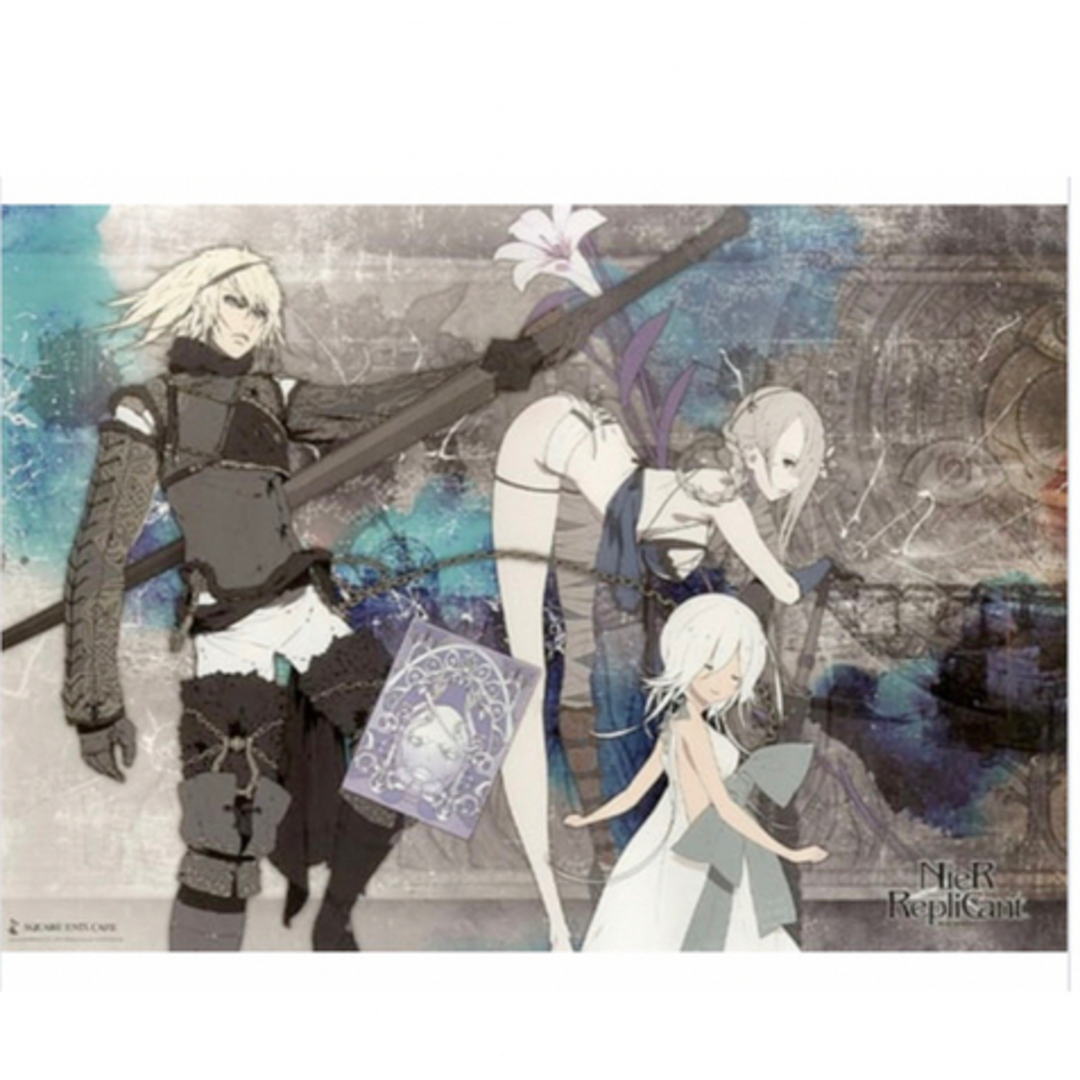 レア ニーアレプリカント ランチョンマット SQUARE ENIX CAFE限定 エンタメ/ホビーのアニメグッズ(ポスター)の商品写真
