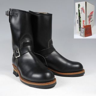 レッドウィング(REDWING)のPT91プリント羽タグ2268エンジニアブ黒9268 2966 PT83(ブーツ)