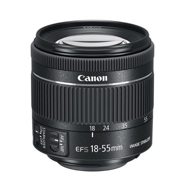 Canon 標準ズームレンズ EF-S18-55mm F4.0-5.6IS STM APS-C対応 dwos6rj