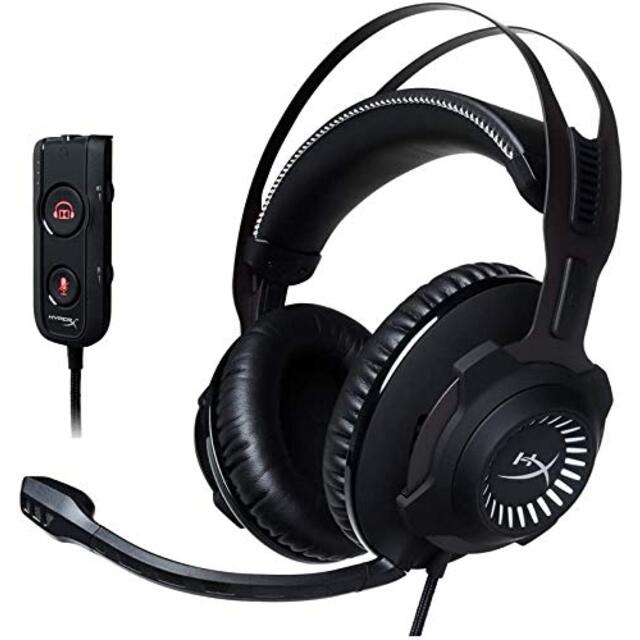 HyperX Cloud Revolver S ゲーミングヘッドセット 7.1ch Dolby PS4 PS5 PC 低反発クッション 受賞歴のある快適さ 3.5mm 頑丈なスチールフレーム