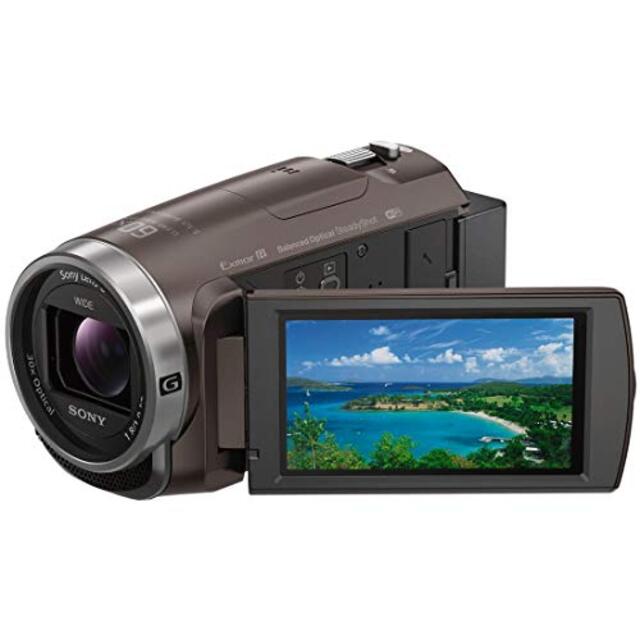 ソニー SONY ビデオカメラ Handycam 光学30倍 内蔵メモリー64GB ブロンズブラウンHDR-CX680 TI dwos6rj