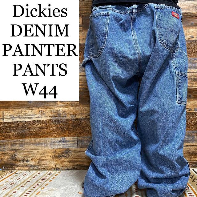 Dickies 古着デニムジーンズ ワイドパンツ バギーパンツ