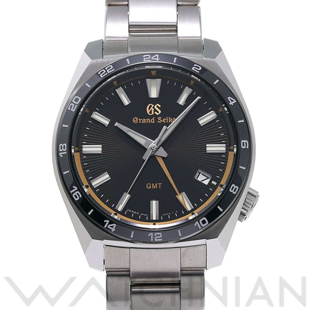 時計グランドセイコー Grand Seiko SBGN023 ブラック メンズ 腕時計