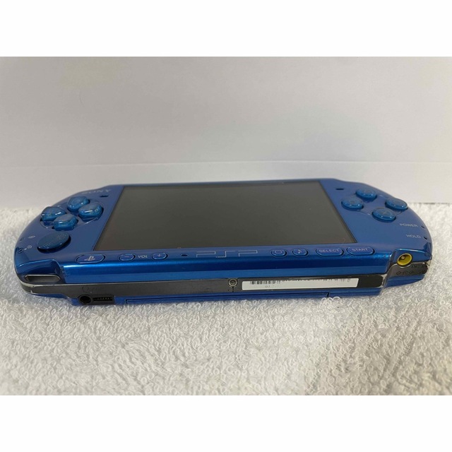 PlayStation Portable(プレイステーションポータブル)の☆良品☆　PSP-3000  バイブラントブルー エンタメ/ホビーのゲームソフト/ゲーム機本体(携帯用ゲーム機本体)の商品写真