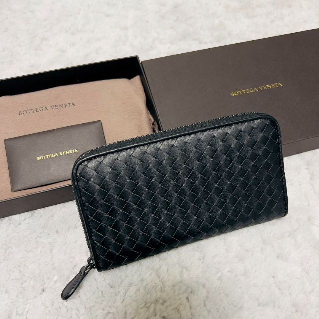 ⭐︎値下げ中⭐︎Bottega Veneta カセット ジップアラウンドウォレット