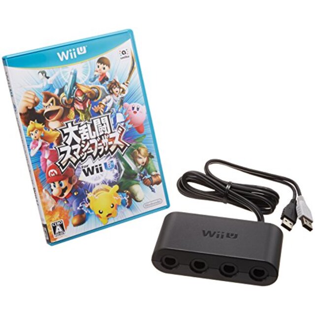 3〜5日程度でお届け海外在庫大乱闘スマッシュブラザーズ for Wii U ニンテンドーゲームキューブコントローラ接続タップセット d2ldlup