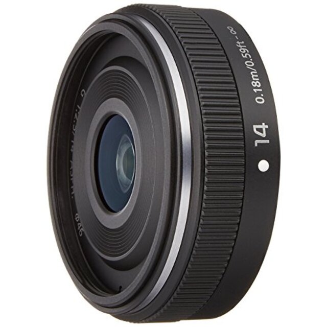 パナソニック 単焦点 広角レンズ マイクロフォーサーズ用 ルミックス G 14mm/F2.5 ASPH. ブラック H-H014A-K