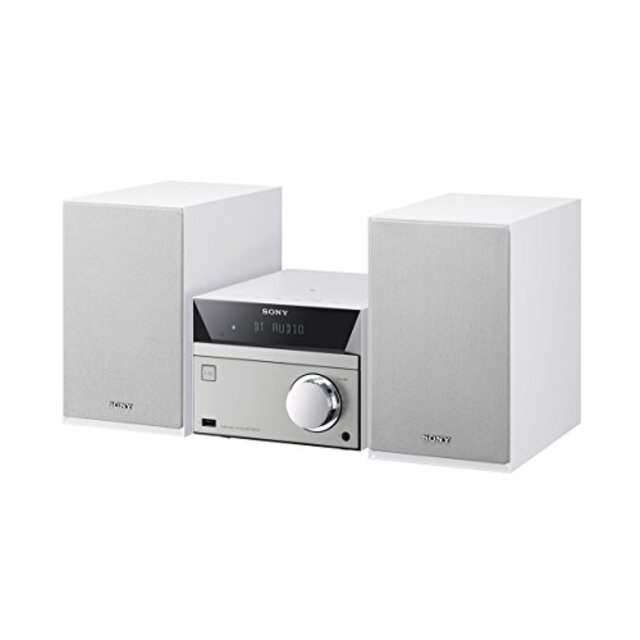 ソニー SONY マルチコネクトミニコンポ CMT-SBT40 : Bluetooth/FM/AM/ワイドFM対応 ホワイト CMT-SBT40 W d2ldlup