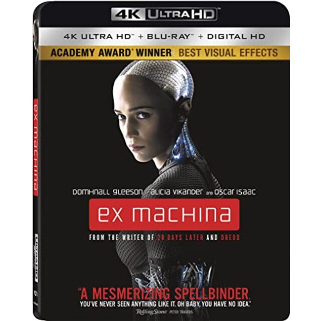 Ex Machina (エクス・マキナ) [4K Ultra HD + Blu-ray + Digital HD](Import) dwos6rj