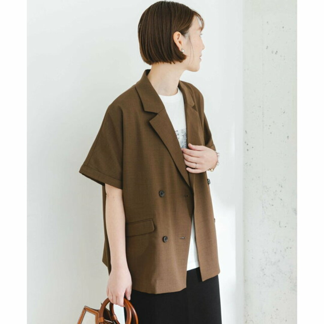 ROSSO - 【L/BEIGE】F by ROSSO ウォッシャブルサマージャケットの通販