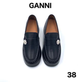 GANNI ガニー ビジュー ローファー