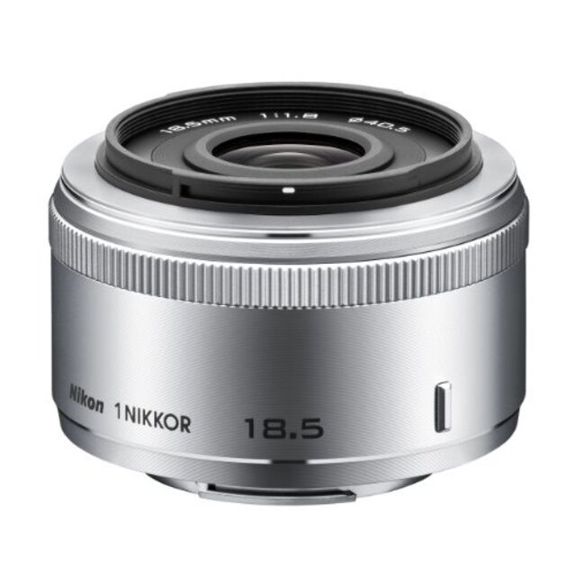 Nikon 単焦点レンズ 1 NIKKOR 18.5mm f/1.8 シルバー ニコンCXフォーマット専用 i8my1cfのサムネイル