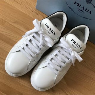 プラダ レザースニーカー スニーカー(レディース)の通販 65点 | PRADA