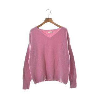 ラウンジドレス(Loungedress)のLoungedress ラウンジドレス ニット・セーター F ピンク 【古着】【中古】(ニット/セーター)