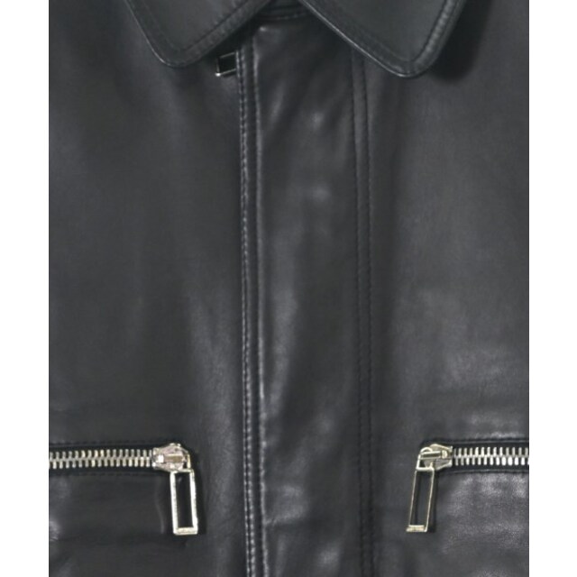 DIOR HOMME(ディオールオム)のDior Homme ディオールオム ライダース 44(S位) 黒 【古着】【中古】 メンズのジャケット/アウター(ライダースジャケット)の商品写真