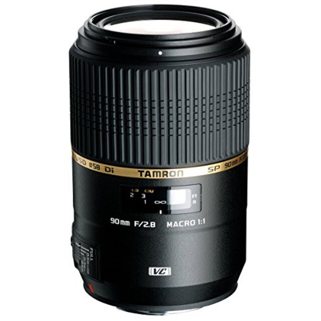 TAMRON 単焦点マクロレンズ SP 90mm F2.8 Di MACRO 1:1 VC USD ニコン用 フルサイズ対応 F004N i8my1cf