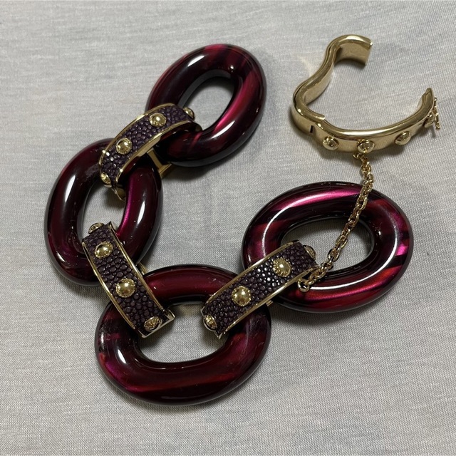 アクセサリー Louis Vuitton ルイヴィトン ブレスレット ボルドー 純正
