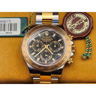 ロレックス ROLEX デイトナ コスモグラフ116523 ブラック文字盤(腕時計(アナログ))