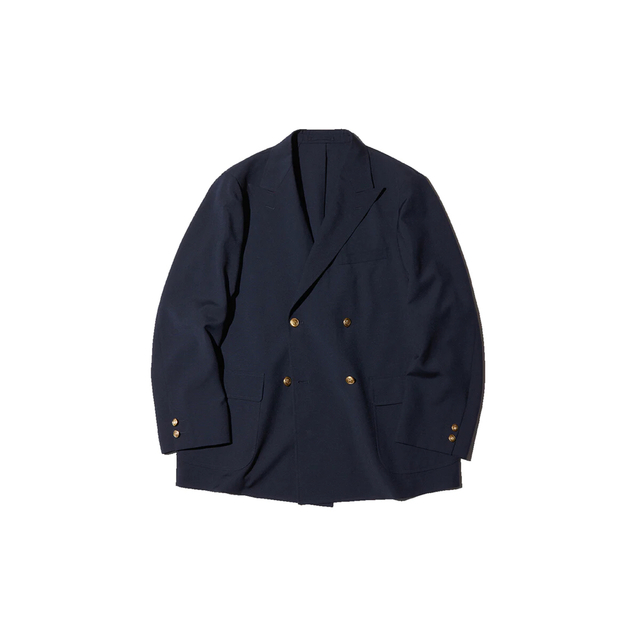 美品　J.PRESS  4B BAGGY BLAZER 紺ブレ　ダブルブレザー