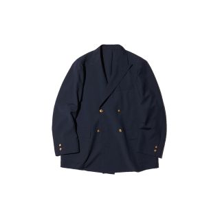 ジェイプレス(J.PRESS)の美品　J.PRESS  4B BAGGY BLAZER 紺ブレ　ダブルブレザー(テーラードジャケット)