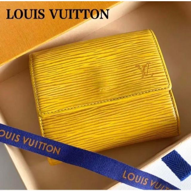 LOUIS VUITTON   ルイヴィトン エピ ポルトモネ・ビエ・カルトクレディ