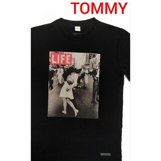 トミー(TOMMY)の【良品】TOMMY(トミー)メンズTシャツ M(Tシャツ/カットソー(半袖/袖なし))