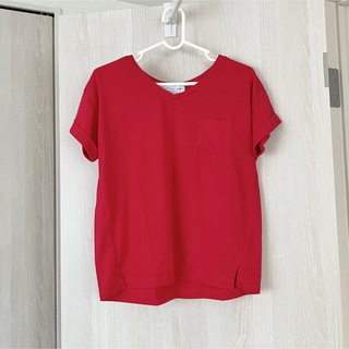 チャオパニックティピー(CIAOPANIC TYPY)の赤Tシャツ(Tシャツ/カットソー(半袖/袖なし))