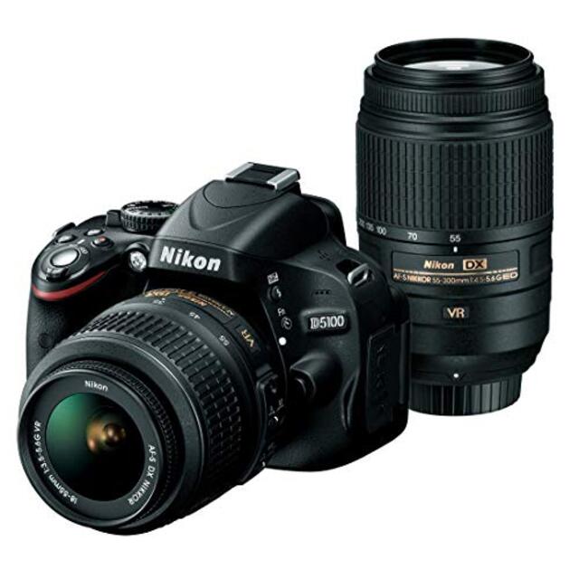 中古】Nikon デジタル一眼レフカメラ D5100 ダブルズームキット