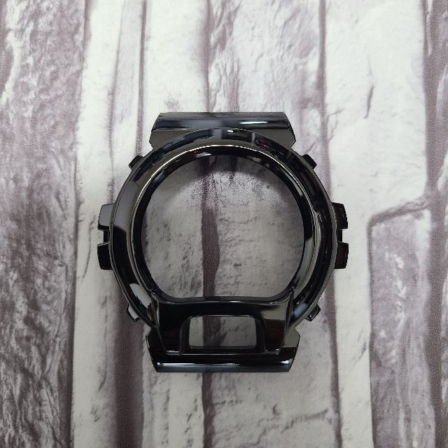 G-SHOCK DW-6900・DW-6600用　カスタムベゼル　メタルブラック メンズの時計(腕時計(デジタル))の商品写真