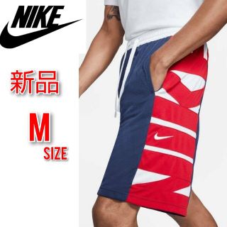 ナイキ(NIKE)のM  ナイキ NIKE メンズ ビッグロゴ ハーフパンツ ショートパンツ 紺(ショートパンツ)