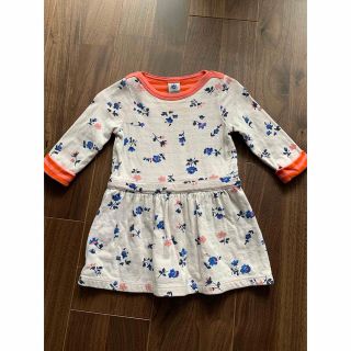 プチバトー(PETIT BATEAU)のプチバトー ワンピース 12m(ワンピース)