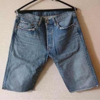 リーバイス(Levi's)のリーバイス501 ハーフジーンズ　W32L32(デニム/ジーンズ)