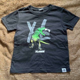 エクストララージ(XLARGE)の値下げ！XLARGE kidsの黒の半袖Tシャツ(Tシャツ/カットソー)