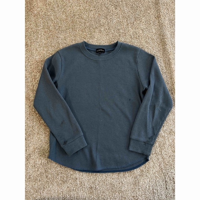 UNITED ARROWS green label relaxing(ユナイテッドアローズグリーンレーベルリラクシング)のgreen label relaxing  カットソー　薄手長袖　トップス　青 キッズ/ベビー/マタニティのキッズ服男の子用(90cm~)(Tシャツ/カットソー)の商品写真