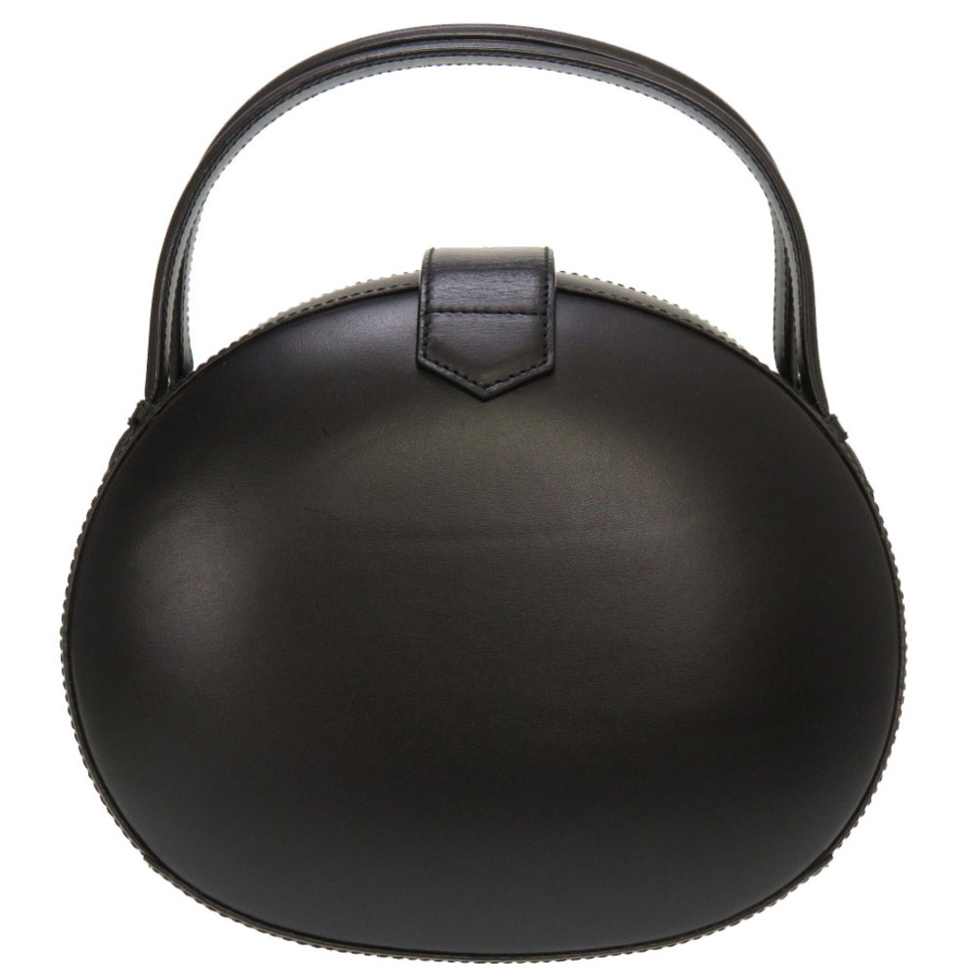 美品 ロエベ 丸型 アナグラム レザー ブラック 2WAY 美品 ロエベ 丸型 アナグラム レザー ブラック 2WAY