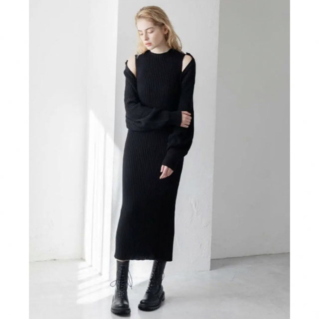 ayla arm knit set onepiece