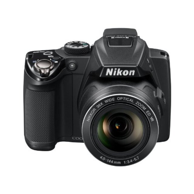 NikonデジタルカメラCOOLPIX P500 ブラック P500 1210万画素 裏面照射CMOS 広角22.5mm 光学36倍 3型チルト式液晶 フルHD wgteh8f