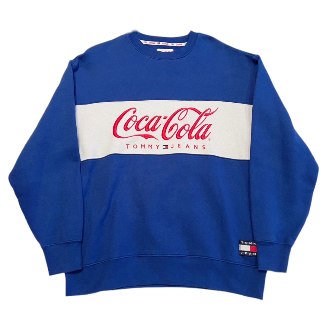 希少☆トミーヒルフィガー×コカコーラ コラボ 刺繍 M(L〜XL)相当