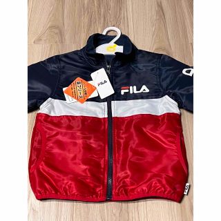 フィラ(FILA)の【新品・未使用】FILA裏フリース切り替えウィンドブレーカー 100サイズ(ジャケット/上着)