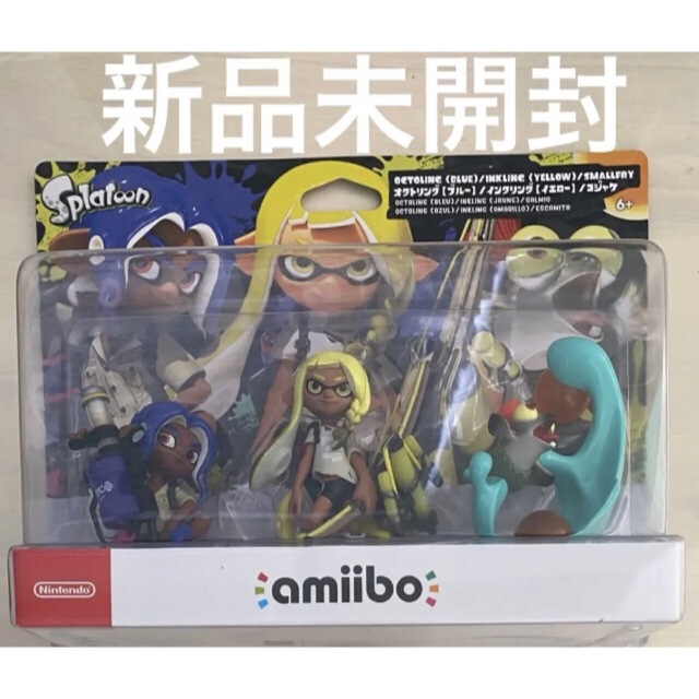 Nintendo Switch   新品未開封スプラトゥーン3 amiibo トリプル