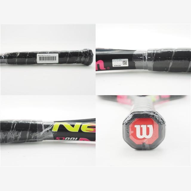 wilson(ウィルソン)の中古 テニスラケット ウィルソン バーン 100エルエス ピンク 2016年モデル (G1)WILSON BURN 100LS Pink 2016 スポーツ/アウトドアのテニス(ラケット)の商品写真