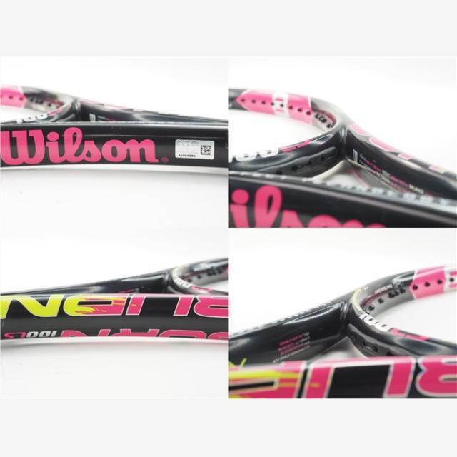 wilson(ウィルソン)の中古 テニスラケット ウィルソン バーン 100エルエス ピンク 2016年モデル (G1)WILSON BURN 100LS Pink 2016 スポーツ/アウトドアのテニス(ラケット)の商品写真