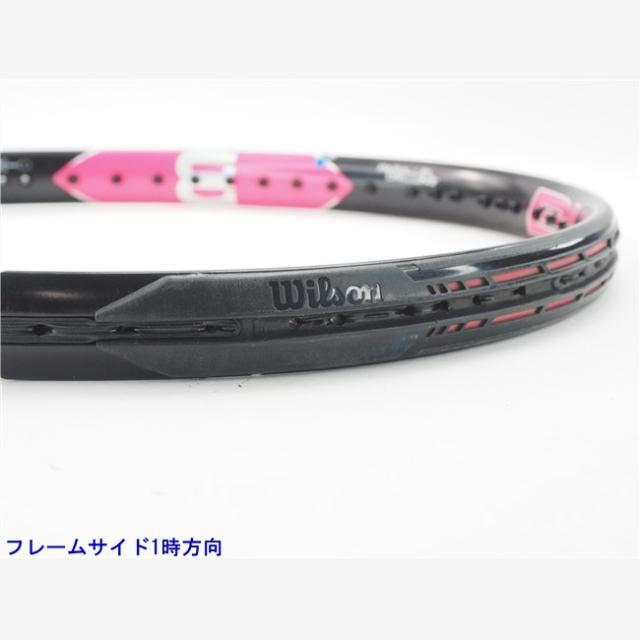 wilson(ウィルソン)の中古 テニスラケット ウィルソン バーン 100エルエス ピンク 2016年モデル (G1)WILSON BURN 100LS Pink 2016 スポーツ/アウトドアのテニス(ラケット)の商品写真