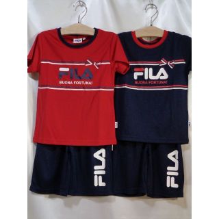 フィラ(FILA)の＜6905-R＞(140cm)★☆★FILA(フィラ)★速乾・半袖セットアップ(Tシャツ/カットソー)