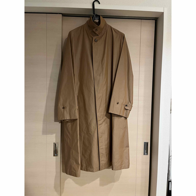 COMOLI(コモリ)の21aw アプレッセ Balmacaan Coat バルカマーンコート メンズのジャケット/アウター(トレンチコート)の商品写真