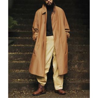 コモリ(COMOLI)の21aw アプレッセ Balmacaan Coat バルカマーンコート(トレンチコート)