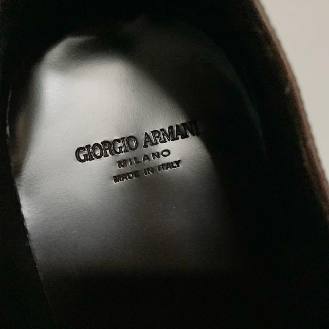 Giorgio Armani(ジョルジオアルマーニ)のジョルジオアルマーニ シューズ 8 1/2 - メンズの靴/シューズ(その他)の商品写真