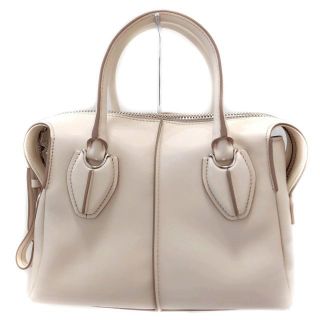 TOD'S - トッズ ハンドバッグ アイボリー レザーの通販 by ブラン