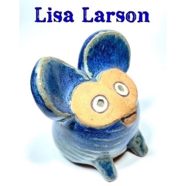 正式的 Lisa おばけねずみ グスタフスベリ Larson Lisa 【美品】リサ