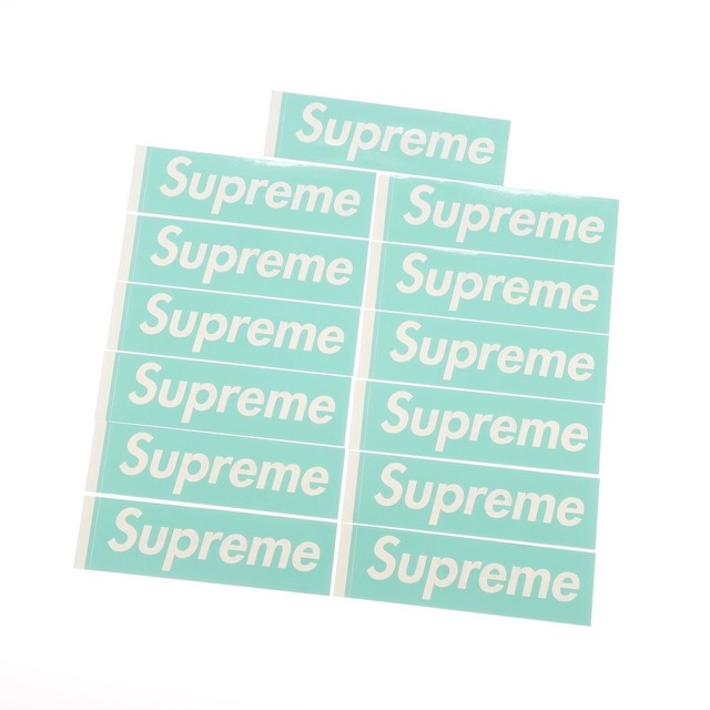 ブランドSupremeシュプリーム Supreme TIFFANY ティファニー ステッカー13枚セット ティファニーブルー【メンズ】